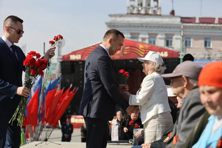 Парад Победы. Курган