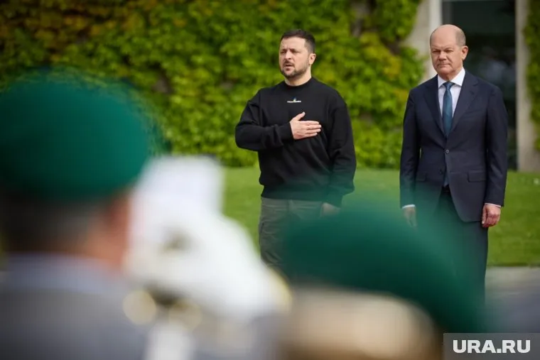 На крыше Берлина дежурят снайперы из-за визита Зеленского