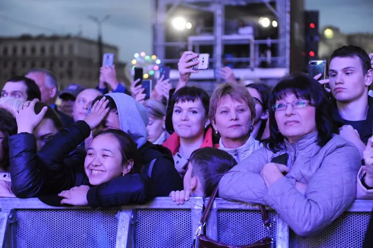 Текслер на концерте А-Студио Нагиев необр