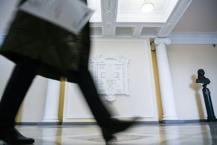 Заседание ЕГД и коридоры мэрии. Екатеринбург