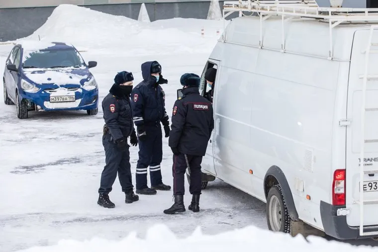 Митинг сторонников Навального. Сургут