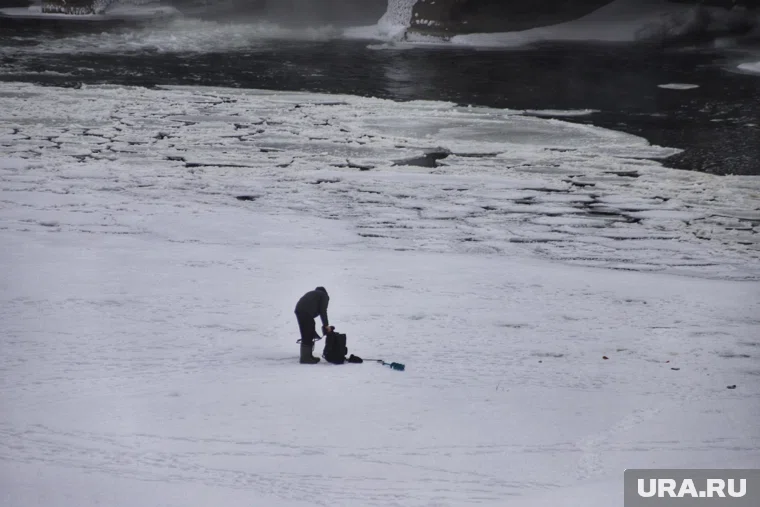 Рыбак нашел рыбное место в Курганской области