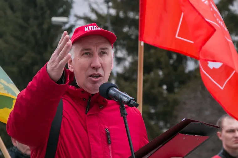 Митинг против строительства мусороперерабатывающего предприятия. Курган, сидоров яков, кпрф, митинг