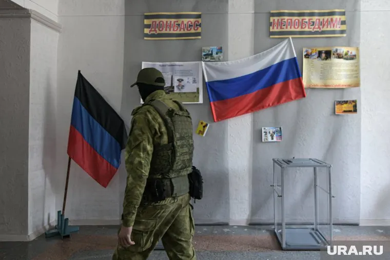Члены добровольческого батальона имени Павла Судоплатова проголосовали за присоединение к России