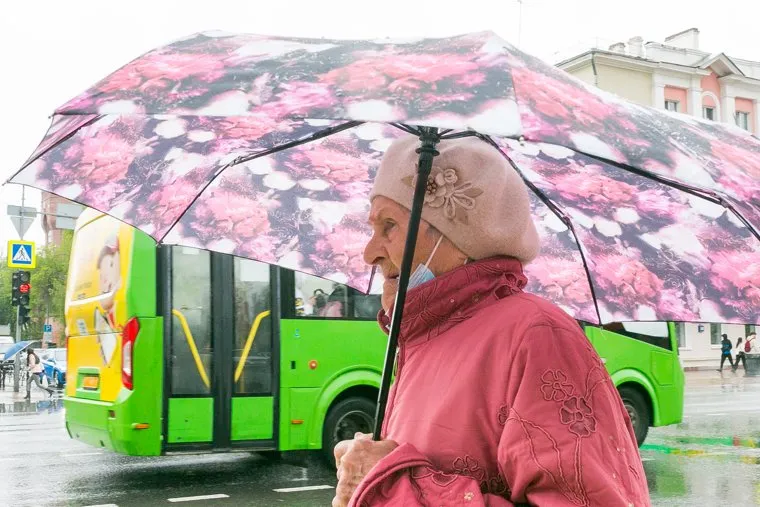 Дождливая погода. Тюмень