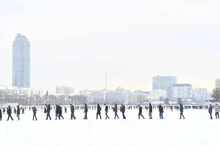 Несанкционированная акция в поддержку Алексея Навального. Екатеринбург