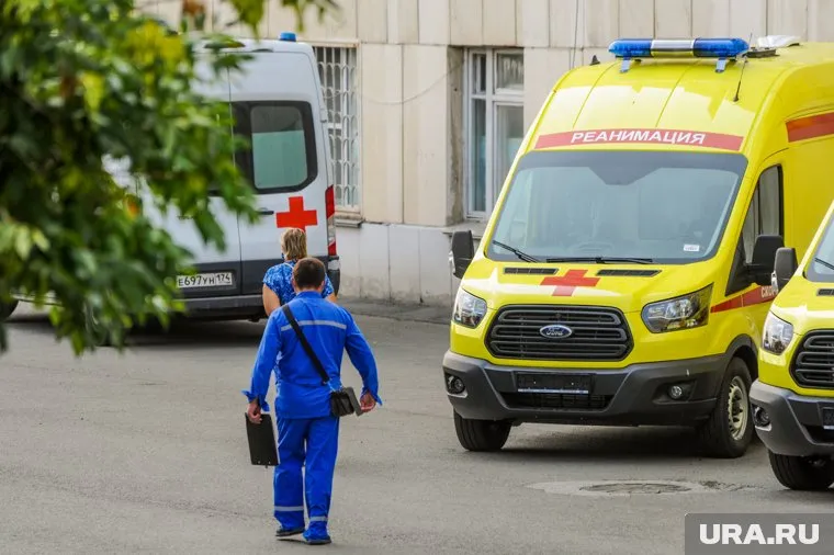 Пострадавшую женщину доставили в больницу