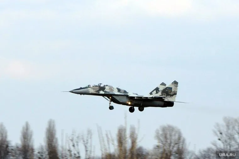 Уничтожен самолет миг-29