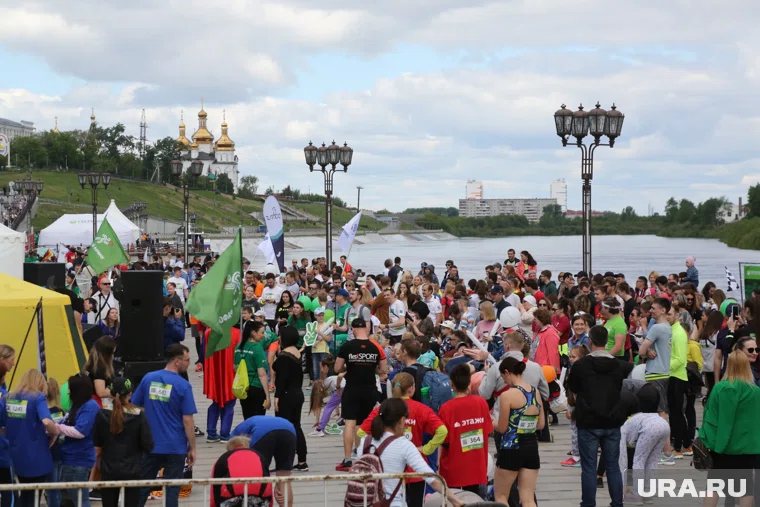 Первый забег стартовал на дистанцию в два километра