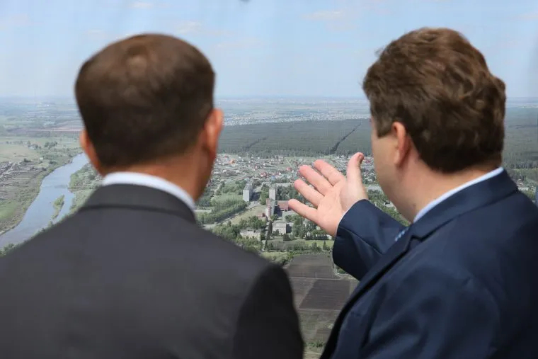 Визит министра сельского хозяйства Дмитрия Патрушева в КГСХА. Курган