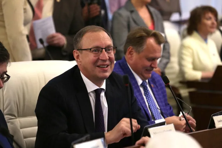 Доклад врио губернатора Максима Решетникова на пленарном заседании Законодательного собрания о приоритетных направлениях деятельности Правительства Пермского края. Пермь