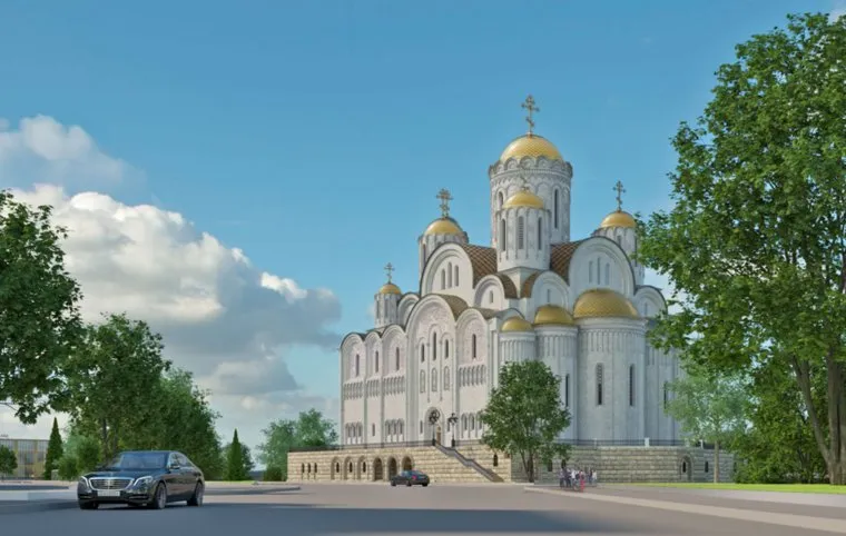 Храм святой Екатерины, эскизы