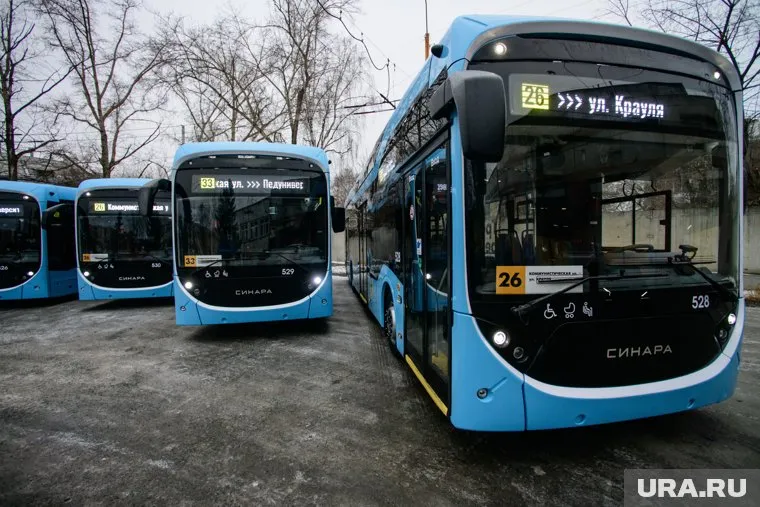 В город привезли 14 новых троллейбусов