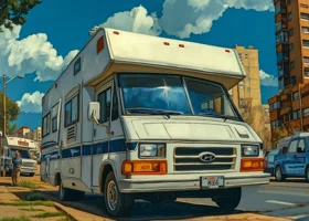 В Кургане приставы арестовали дом на колесах должника по налогам