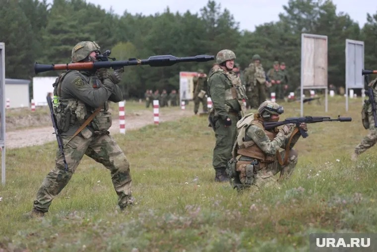 Мобилизованные в ЯНАО проходят обучение в Тюмени