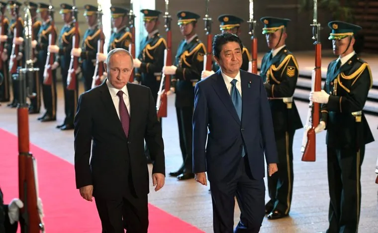 Путин, Абэ