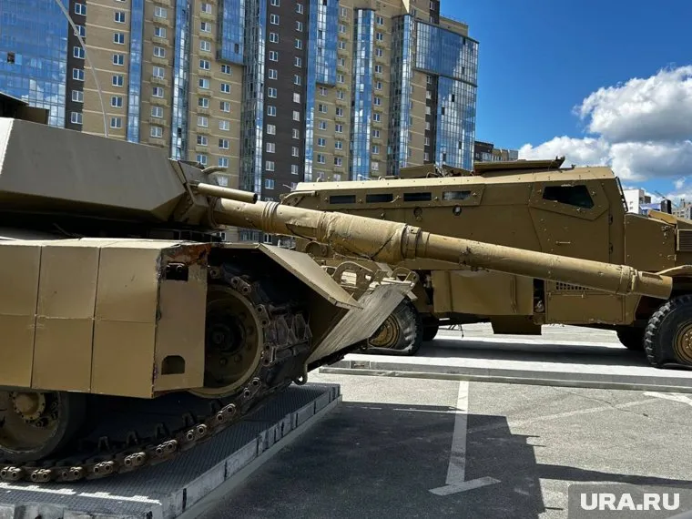 Трофейная техника будет выставлена в Челябинске с 8 по 20 июля