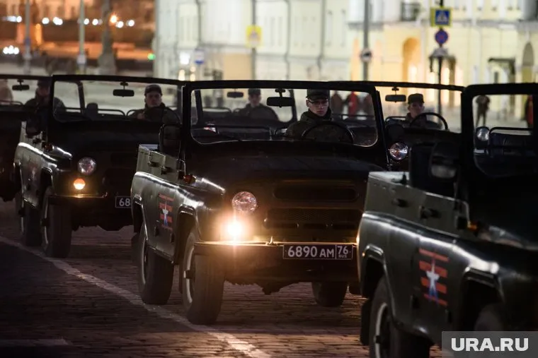 Военные автомобилисты отмечают свой праздник 29 мая