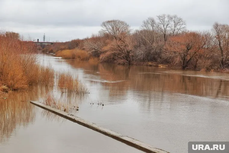 В Кургане вода перешла опасную отметку