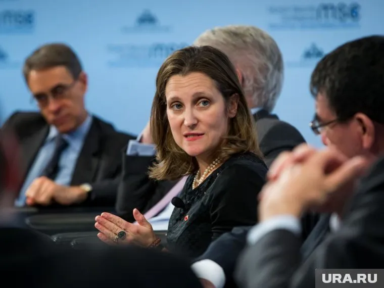 Христя Фриланд является главным кандидатом на высший пост в НАТО