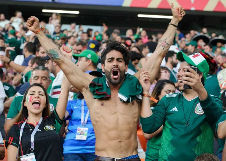 ЧМ-2018. 44 матч Чемпионата мира по футболу между сборными Швеции и Мексики. Екатеринбург