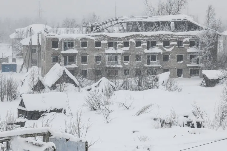 Поселок Юбилейный и окрестности. Пермский край