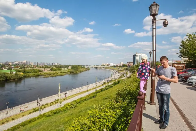 Тюменская набережная реки Туры, Набережная Туры