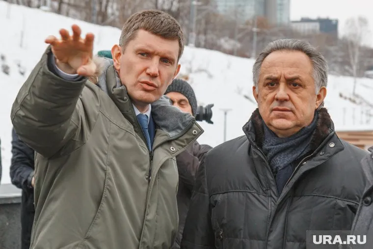 Новому губернатору Пермского края предстоит продолжить проекты Максима Решетникова (первый слева) по подготовке к празднованию 300-летия Перми