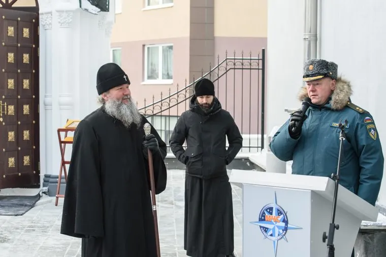 Открытие часовни имени иконы Божией Матери «Неопалимая Купина». Екатеринбург