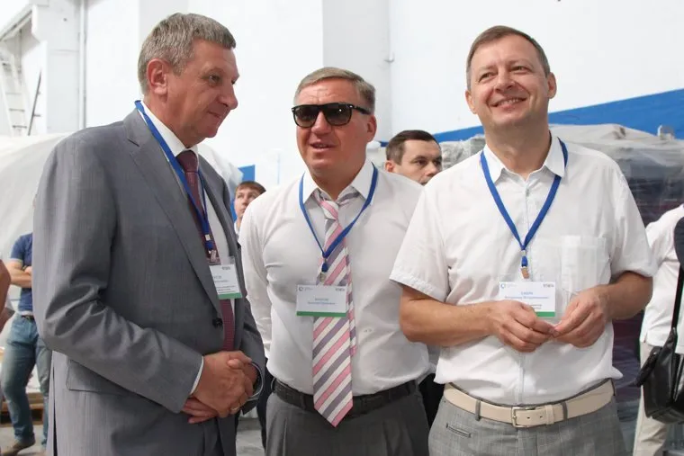 Открытие Курганского индустриального паркаКурган, бобров алексей, муратов сергей, бабяк владимир