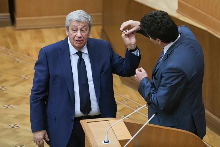 Первое заседание депутатов восьмого созыва Законодательного собрания СО. Екатеринбург