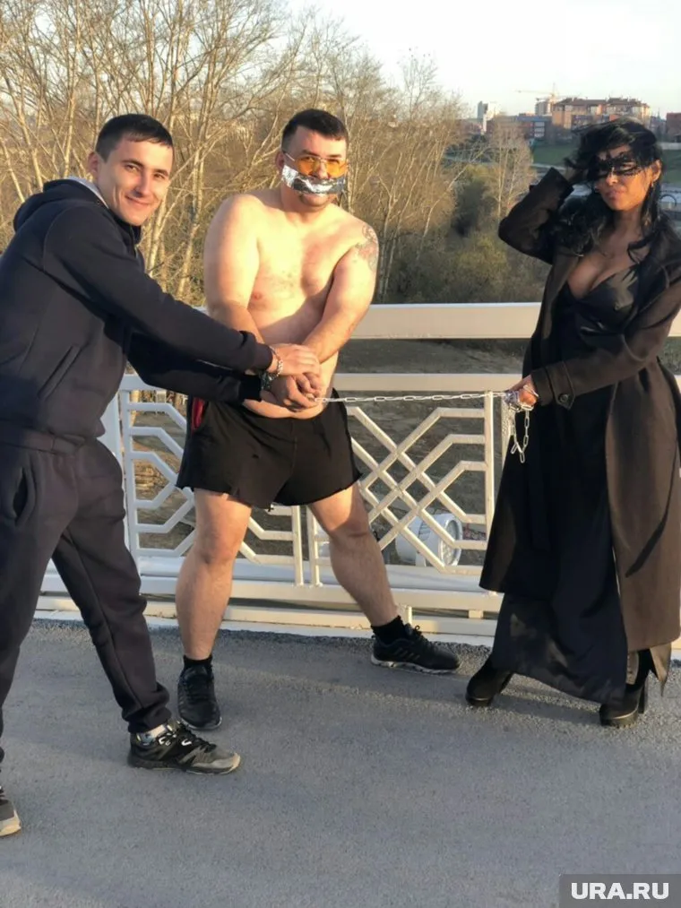 Тюменцы могли запечатлеть необычную пару