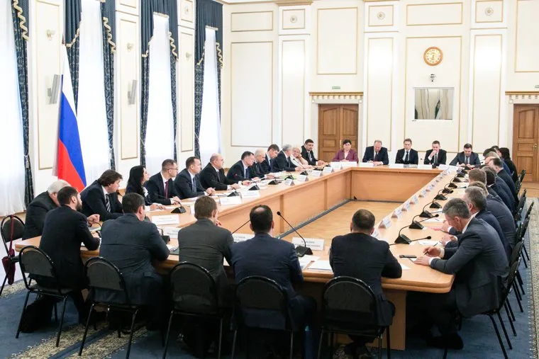 Мишустин в Кургане. Курган