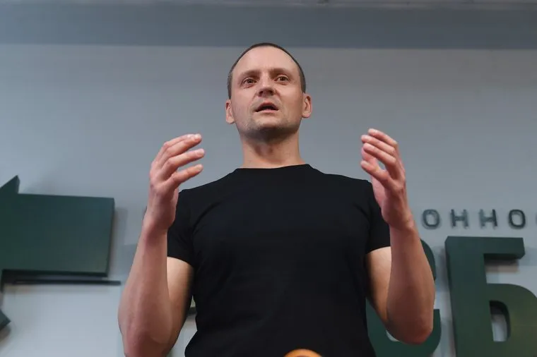 Пресс-конферения Сергея Удальцова в агентстве Росбалт. Москва, удальцов сергей