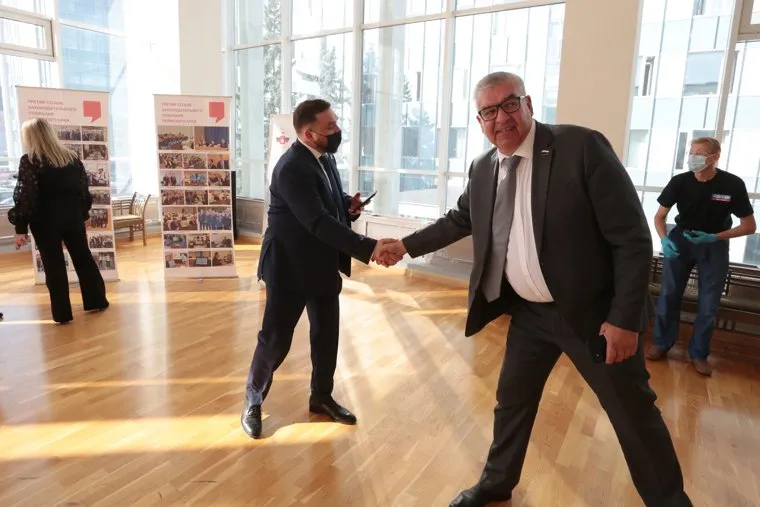 Пленарное заседание Законодательного собрания Пермского края. Пермь