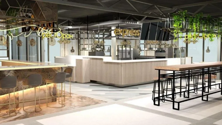 На территории курорта "Лето" будут находиться несколько ресторанов