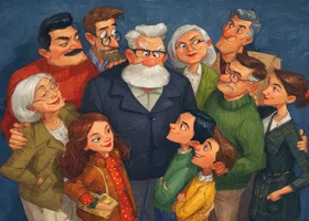 Для самых любимых: красивые открытки и поздравления ко Дню бабушек и дедушек