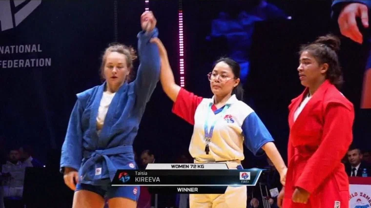 В финале челябинка была сильнее спортсменки из Узбекистана