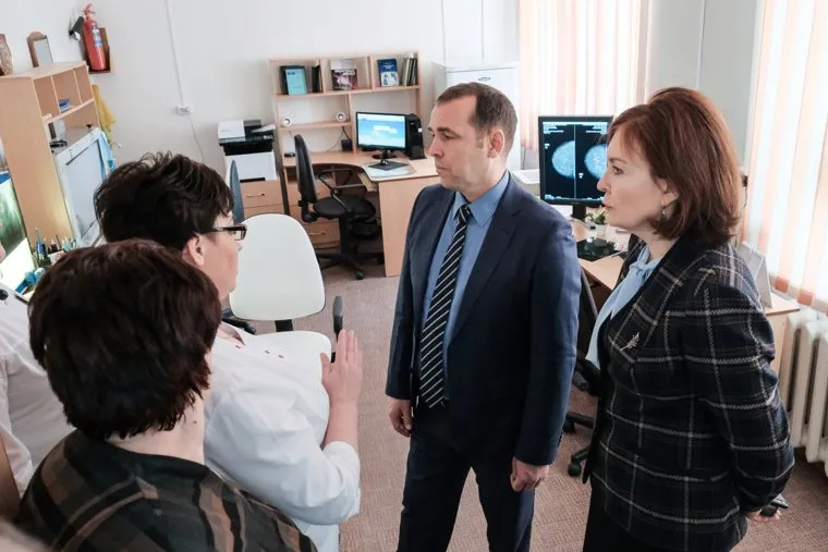 Визит врио губернатора Курганской области Шумкова Вадима в Шадринск