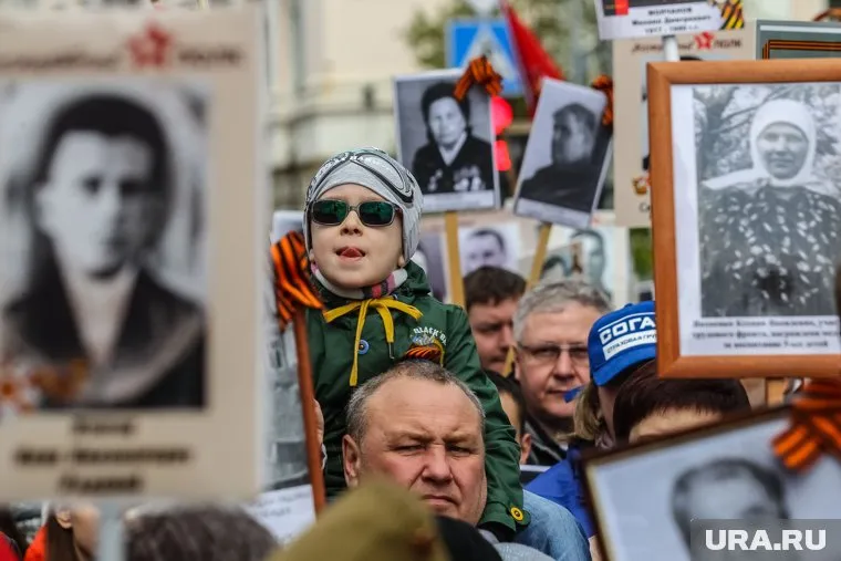 Тысячи тюменцев выйдут на главные городские улицы с портретами своих героев 