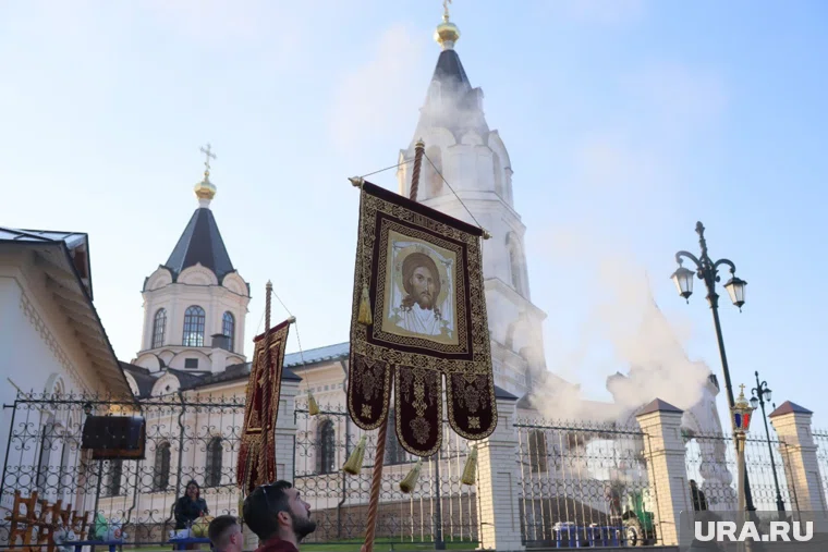 Крестный ход провели в честь церковного праздника чуда Архистратига Михаила