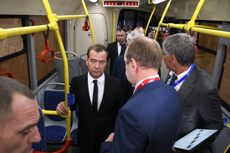 Дмитрий Медведев на форуме "Дорога-2019". Екатеринбург