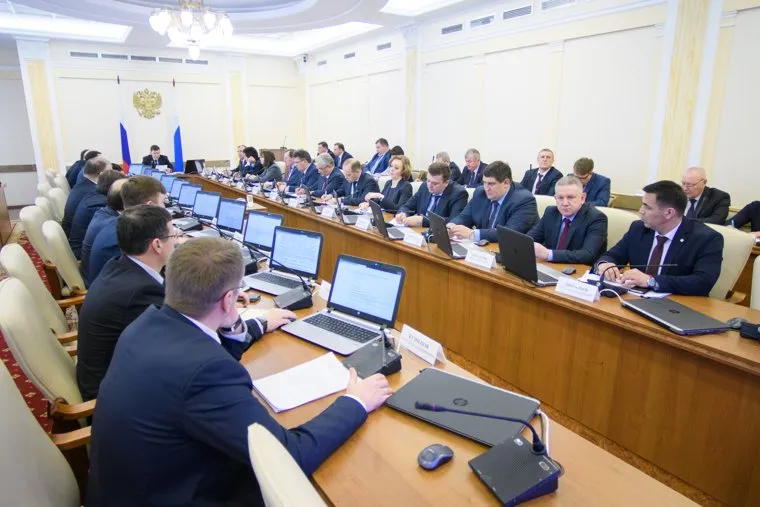 Заседание правительства Свердловской области. Екатеринбург