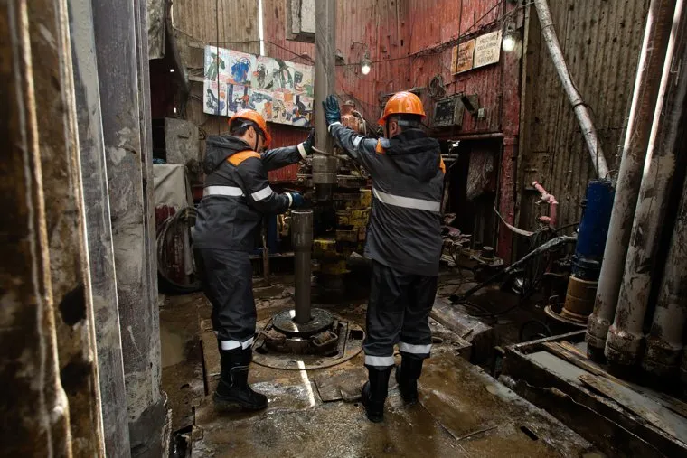 Нефтяная буровая. Ноябрьск