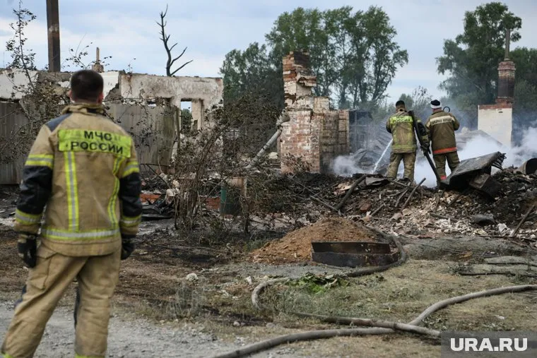Лесной пожар стал причиной гибели женщины и уничтоженных строений в Шайдурихе