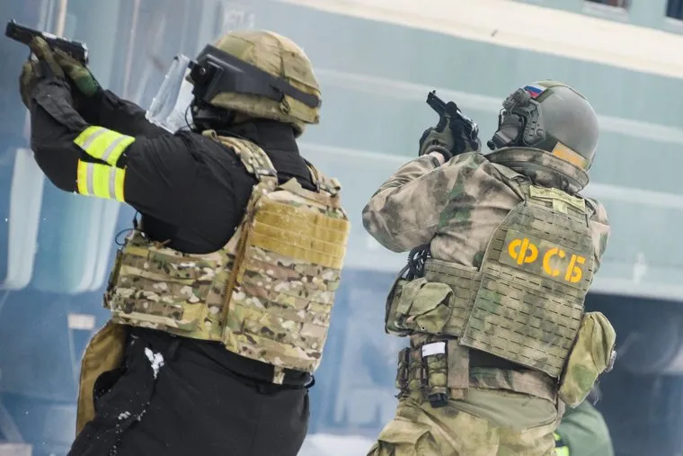 Антитеррористические учения УФСБ России по СО на железнодорожной станции Шувакиш. Екатеринбург