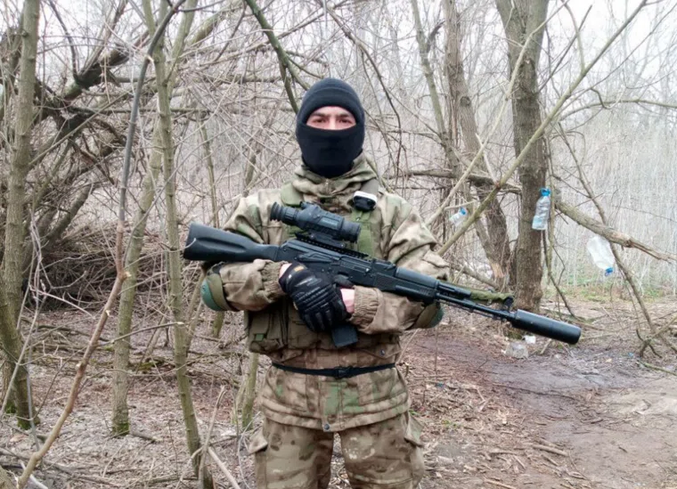 Малик - участник боев на Марьинском направлении