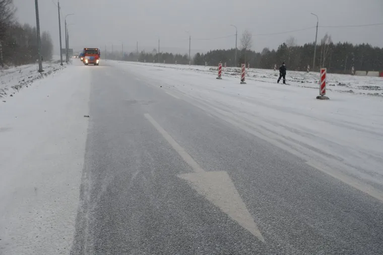 Торжественное открытие участка Пермской трассы Р-242 после капремонта 
