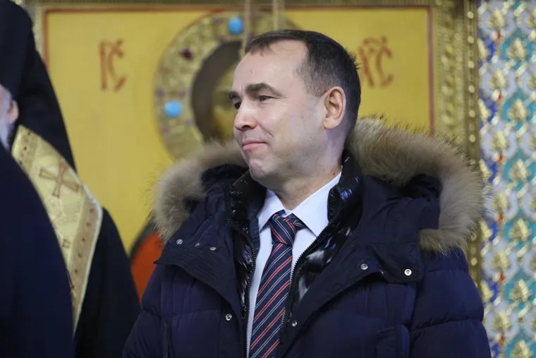 Открытие памятника Александру Невскому в горсаду. Курган