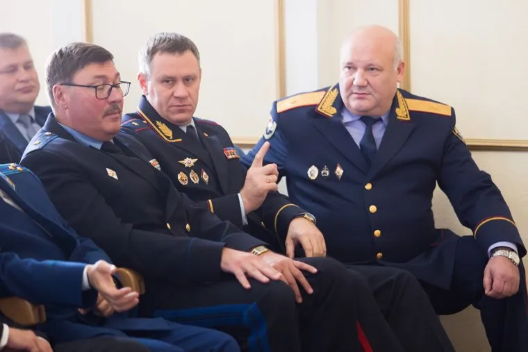 Полпред президента в УФО представил врио губернатора Курганской области Шумкова Вадима региону. г. Курган (необр)